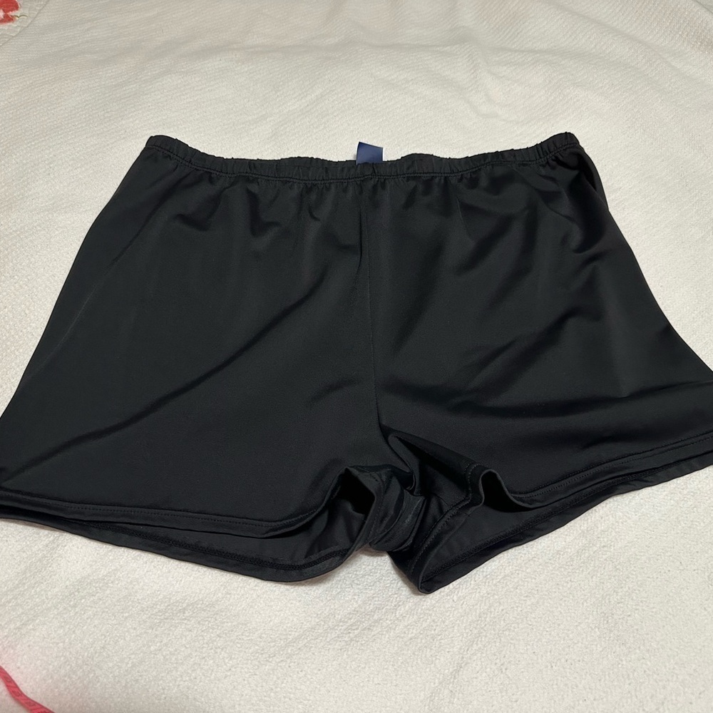 Swimsuits For All Black Athletic Swim Shorts - Picture 2 of 6
